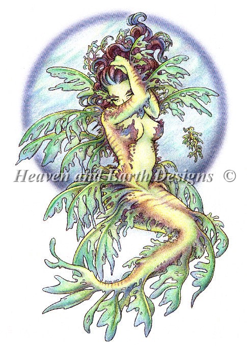 Leafy Mermaid - Click Image to Close